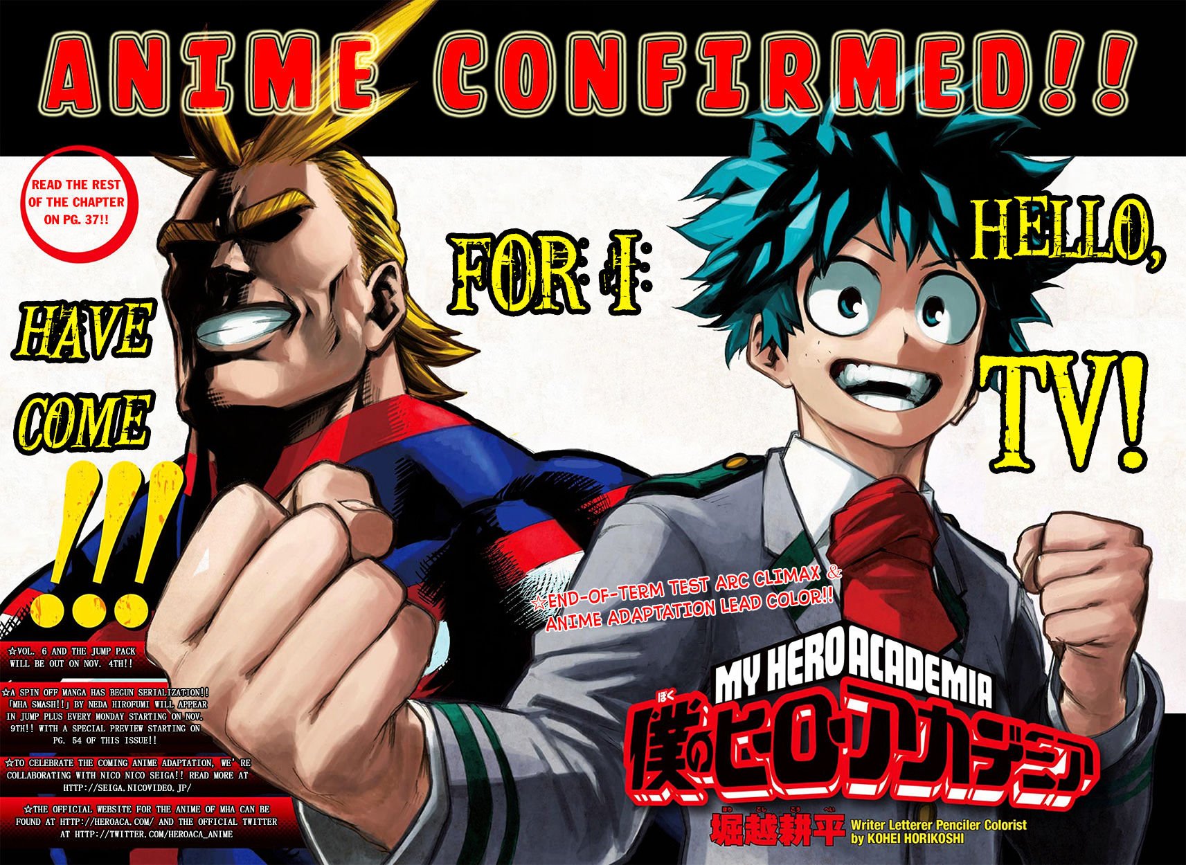 Boku no Hero Academia chapter 77 page 4
