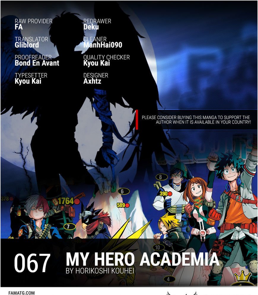 Boku no Hero Academia chapter 79 page 1