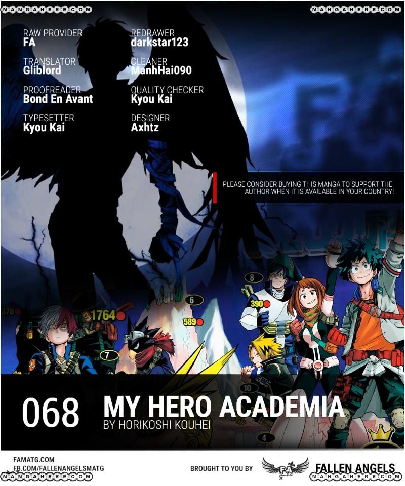Boku no Hero Academia chapter 80 page 1