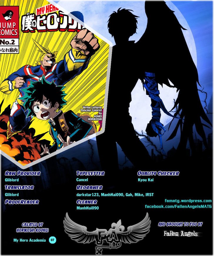 Boku no Hero Academia chapter 8 page 1