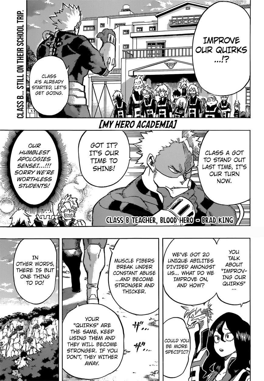 Boku no Hero Academia chapter 85 page 1