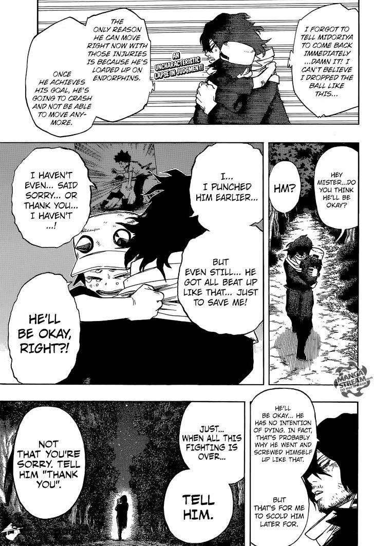 Boku no Hero Academia chapter 91 page 1