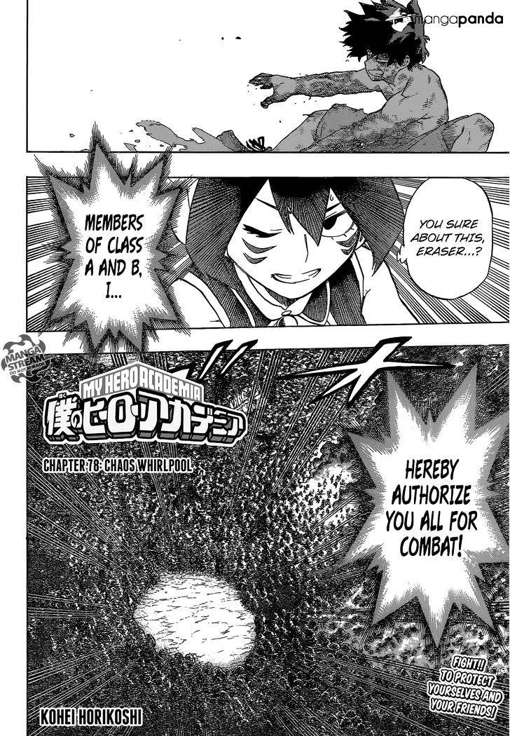 Boku no Hero Academia chapter 91 page 3