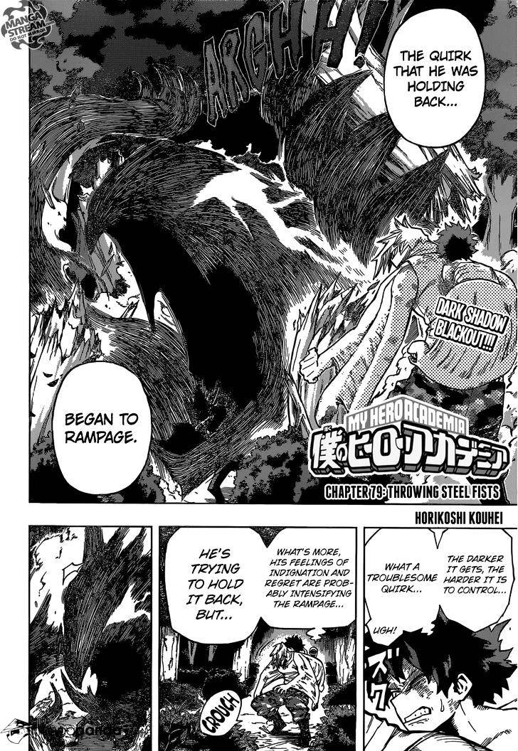 Boku no Hero Academia chapter 92 page 3