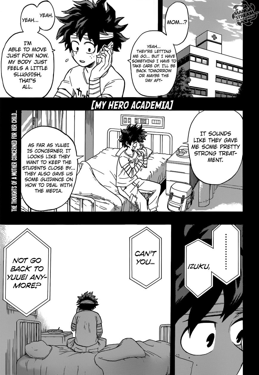 Boku no Hero Academia chapter 99 page 1