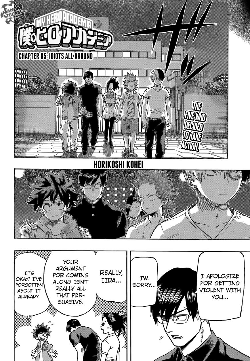 Boku no Hero Academia chapter 99 page 3