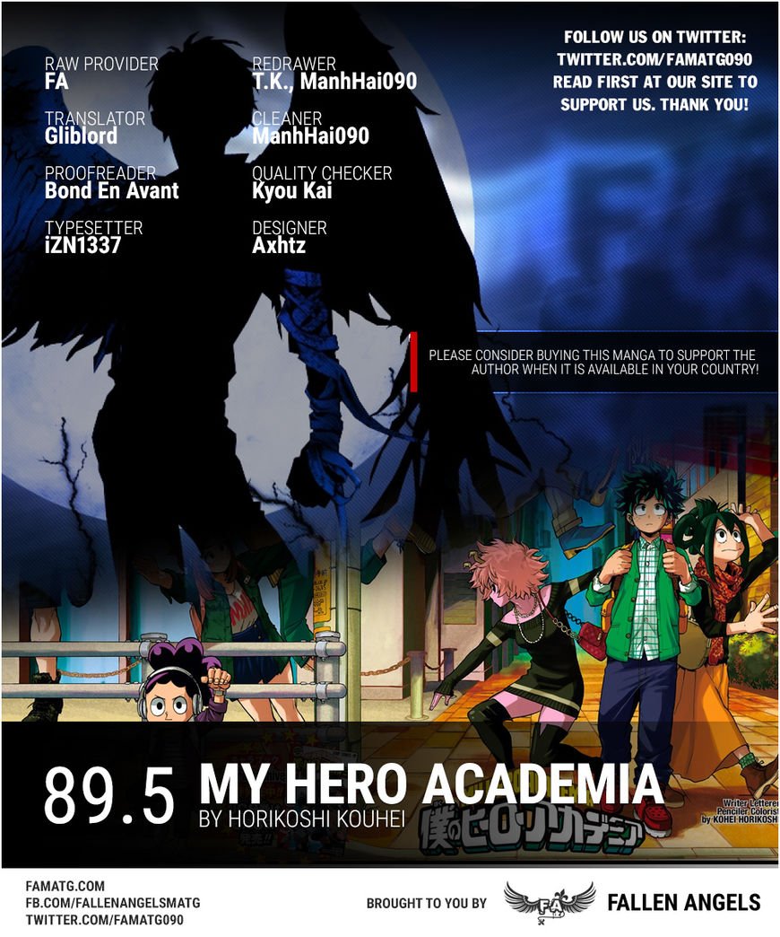Boku no Hero Academia chapter 105 page 1
