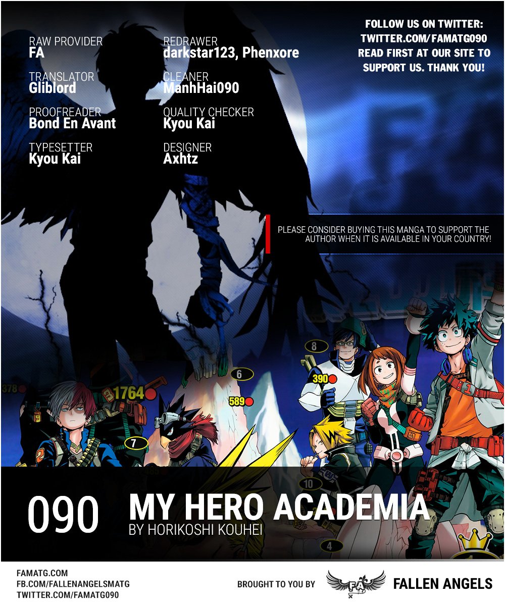 Boku no Hero Academia chapter 106 page 1