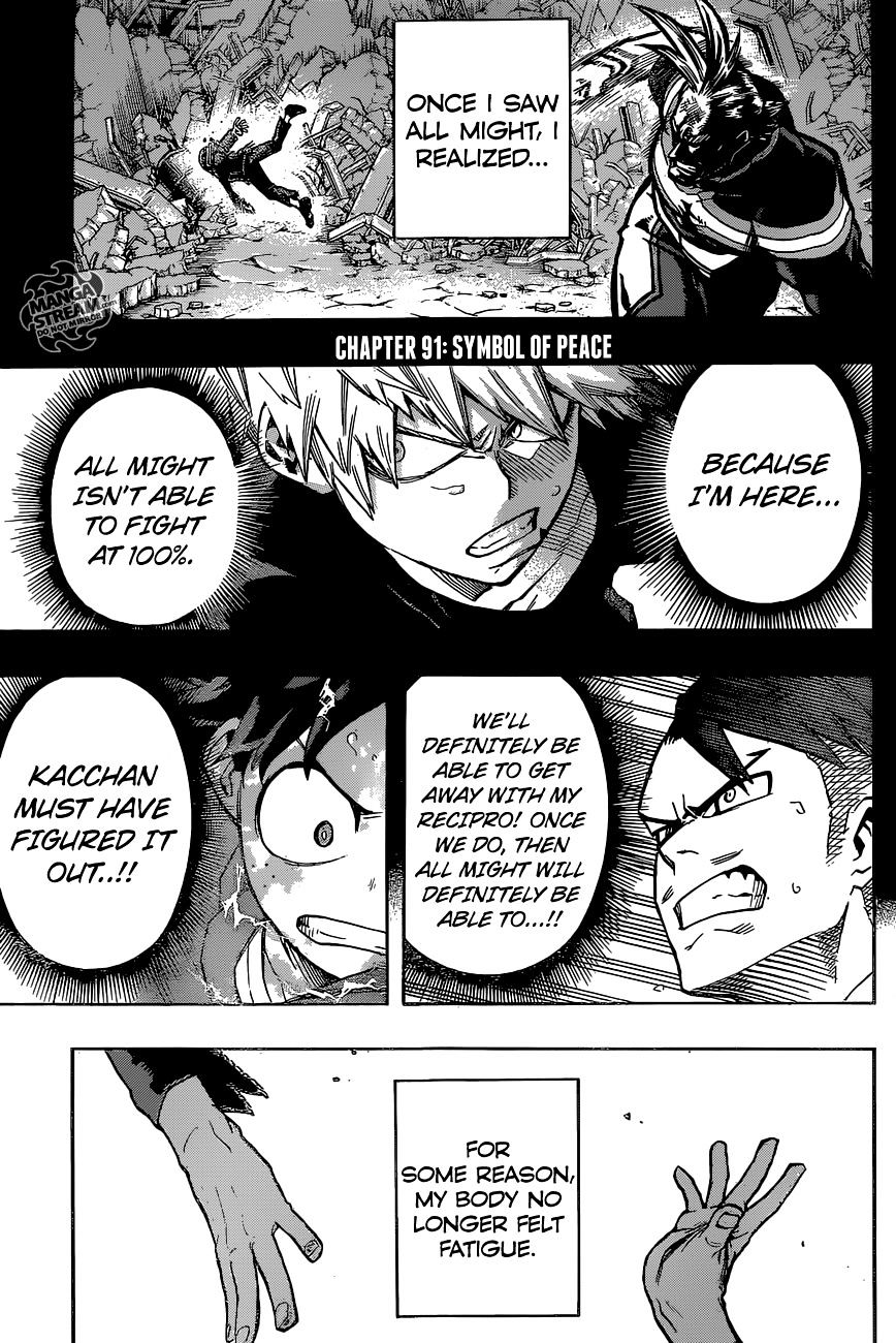 Boku no Hero Academia chapter 107 page 6