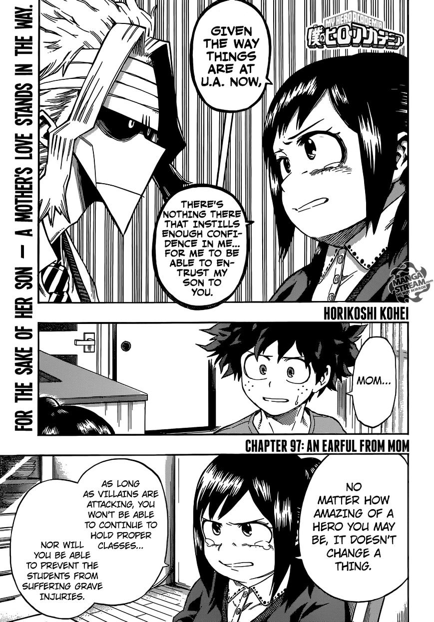Boku no Hero Academia chapter 113 page 1