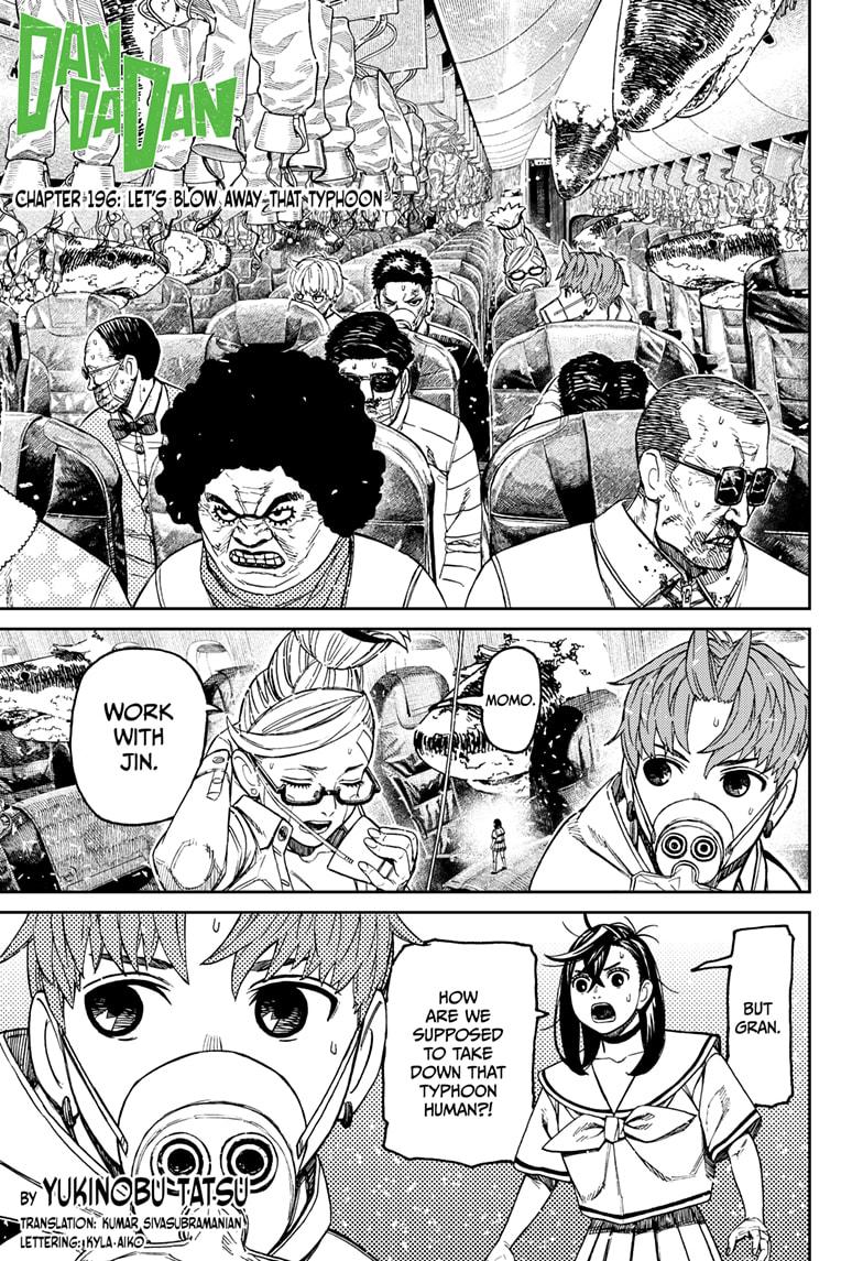Dandadan chapter 200 page 1