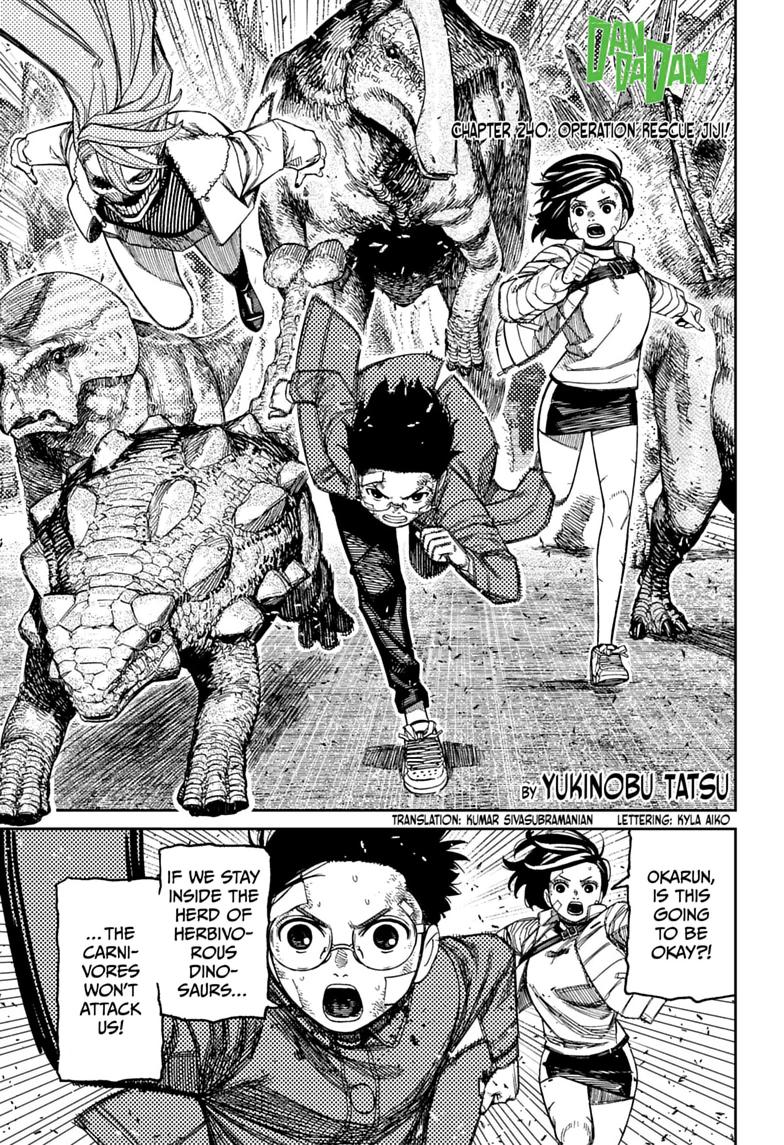 Dandadan chapter 244 page 1