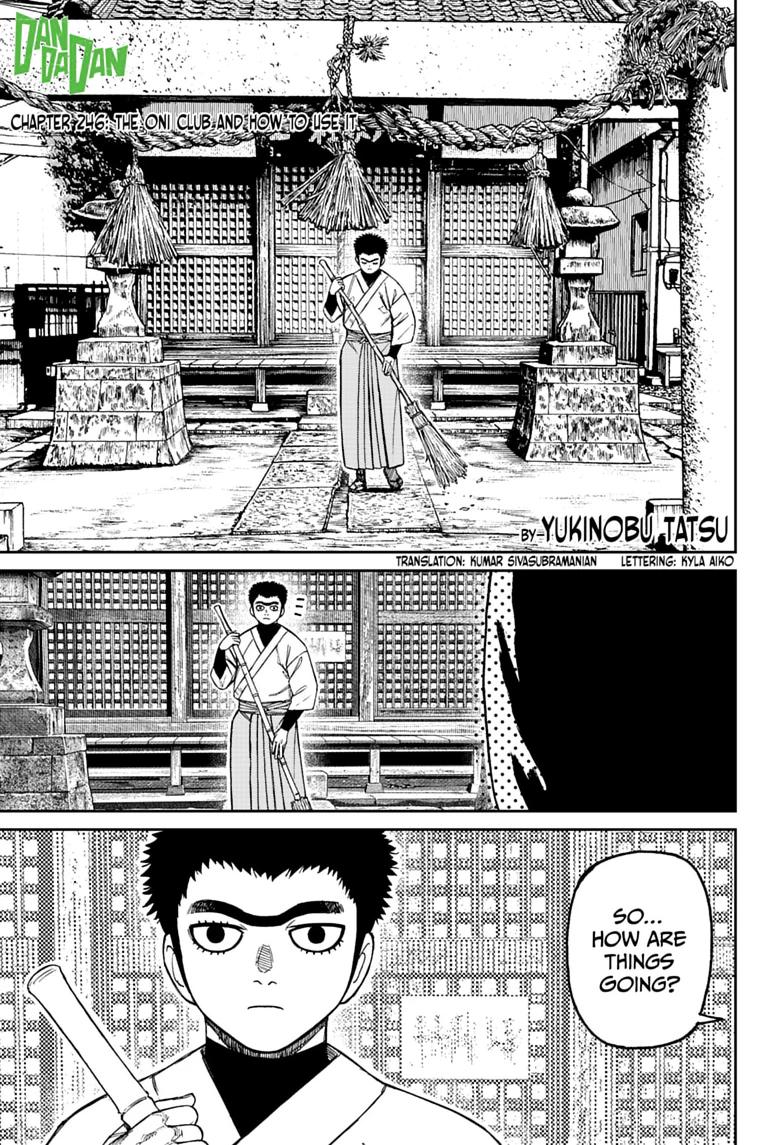Dandadan chapter 250 page 1