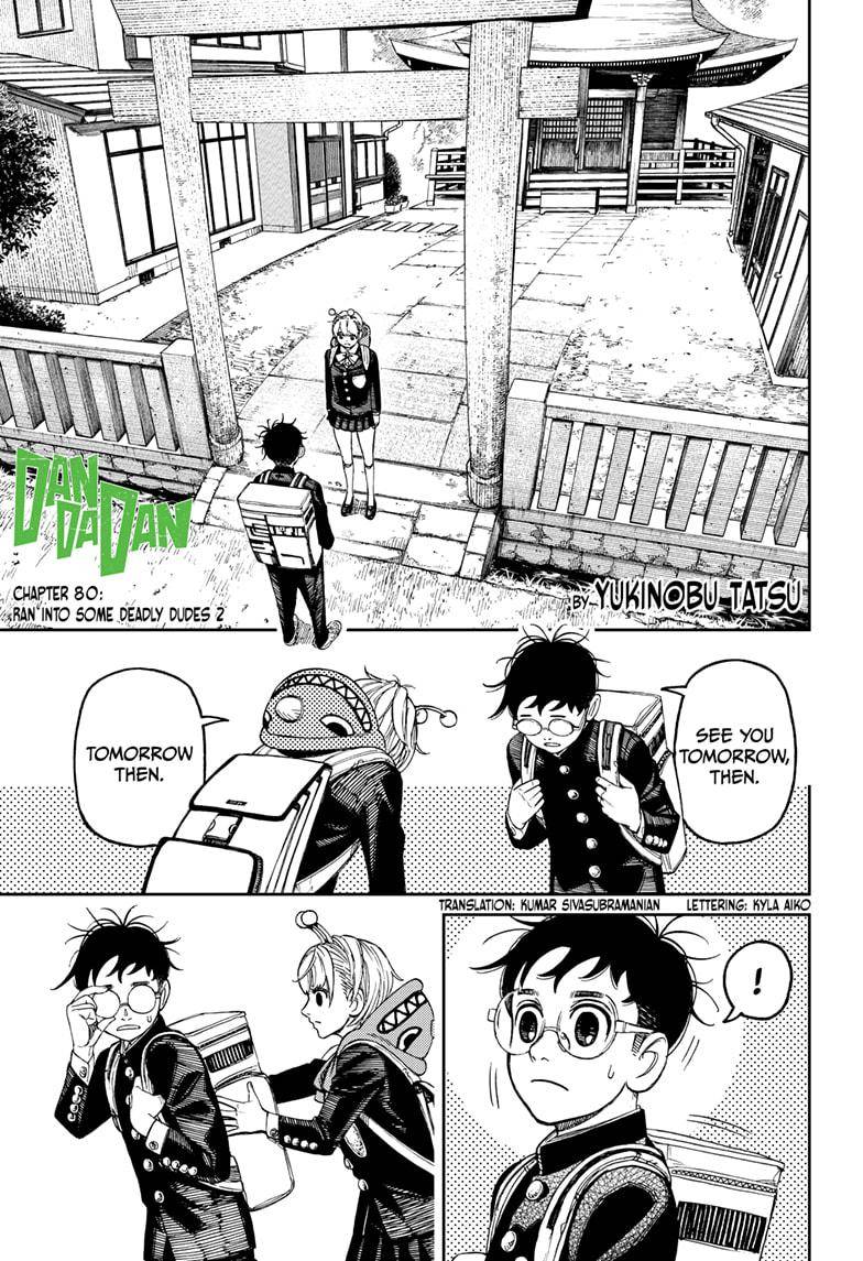Dandadan chapter 82 page 1