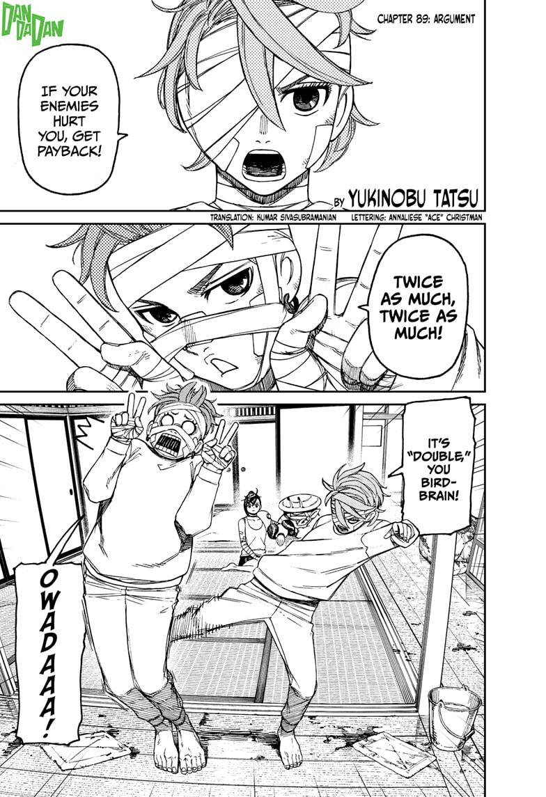 Dandadan chapter 91 page 1