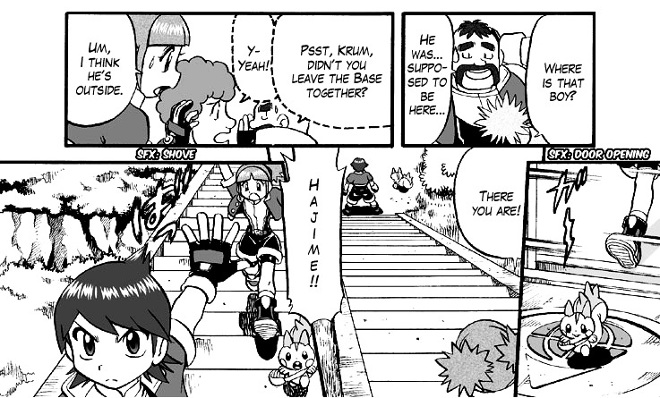 Darkrai Mission Story: Pokémon Ranger Vatonage - the Comic Chapter 2 page 3