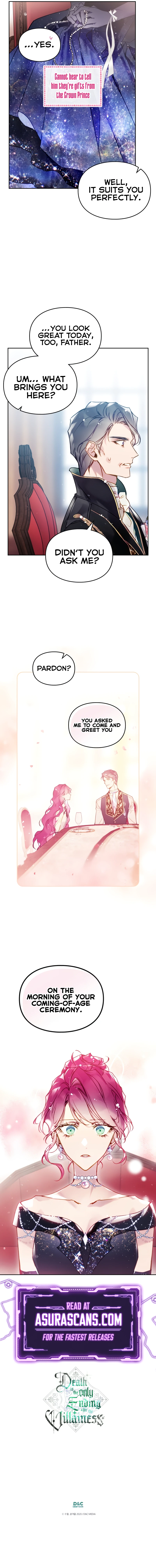 Death Is the Only Ending for the Villainess chapter 150 page 8