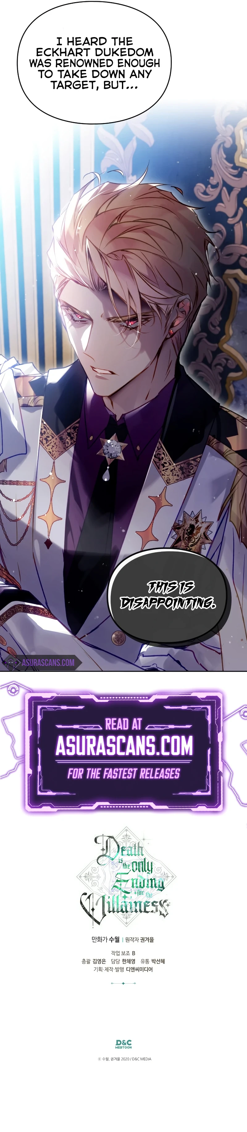 Death Is the Only Ending for the Villainess chapter 160 page 10