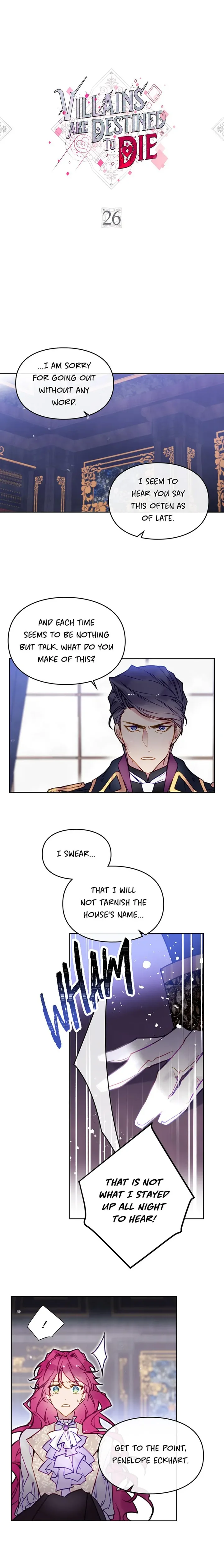 Death Is the Only Ending for the Villainess chapter 26 page 1