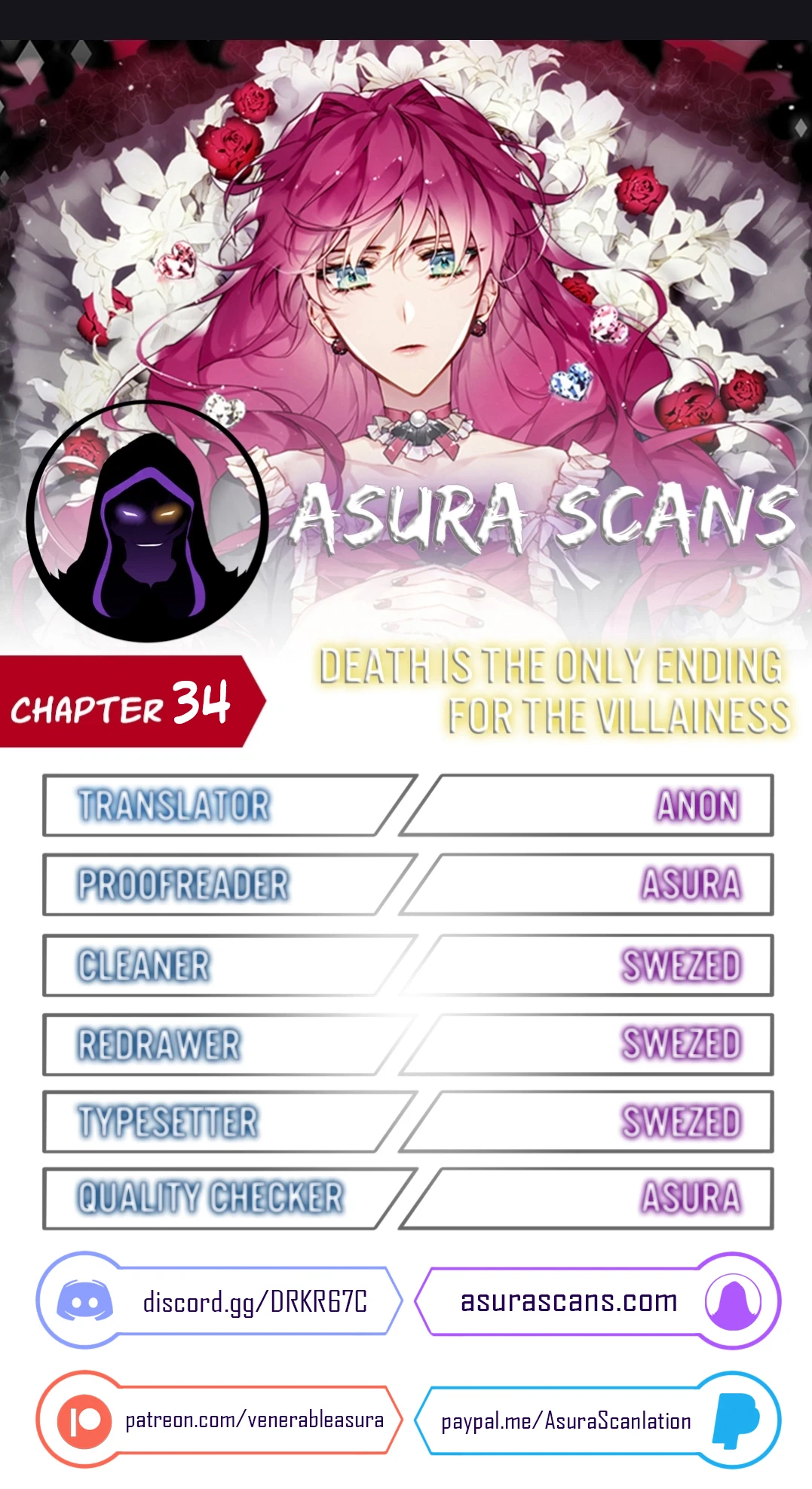 Death Is the Only Ending for the Villainess chapter 34 page 1