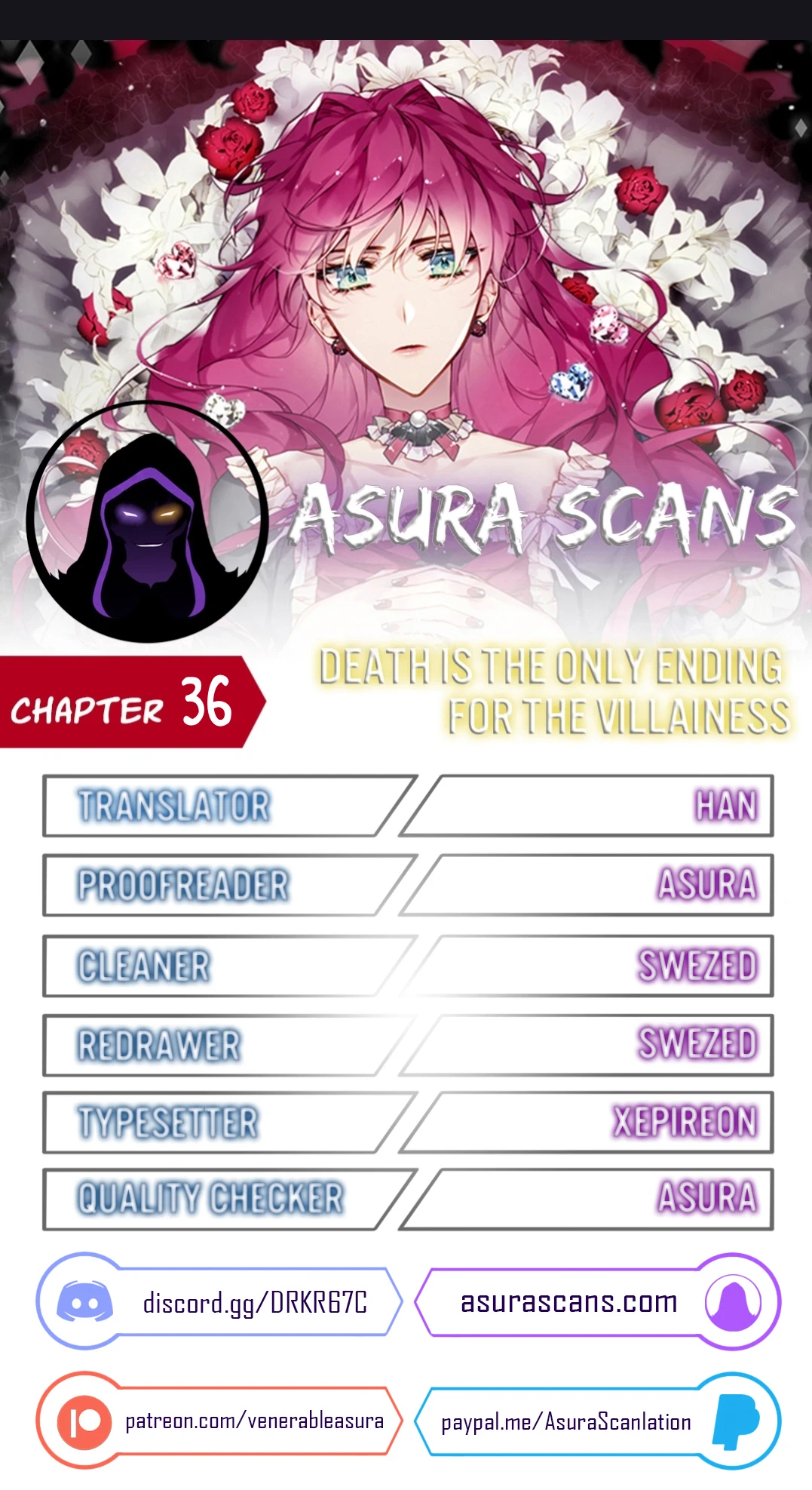 Death Is the Only Ending for the Villainess chapter 36 page 1