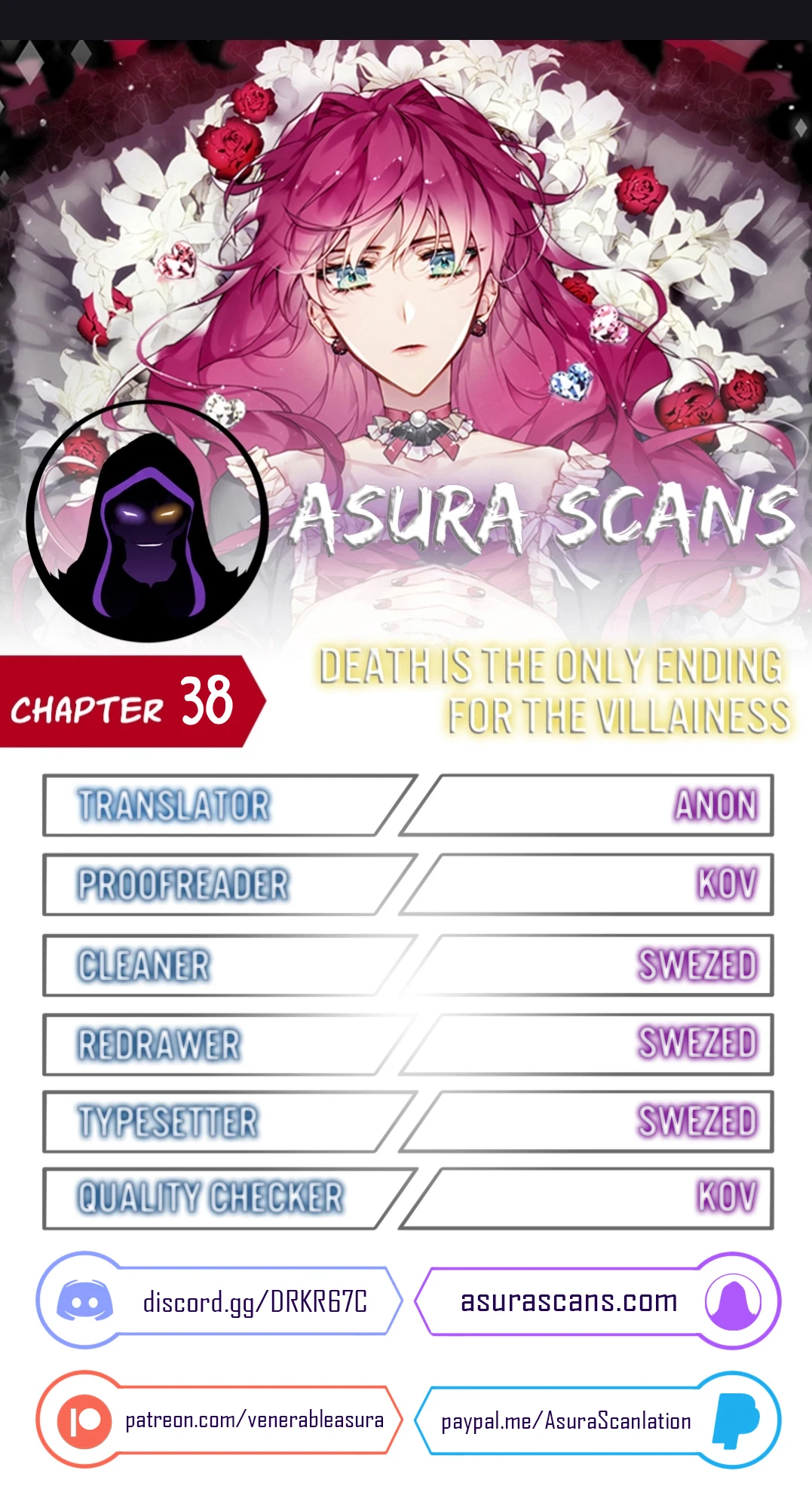 Death Is the Only Ending for the Villainess chapter 38 page 1