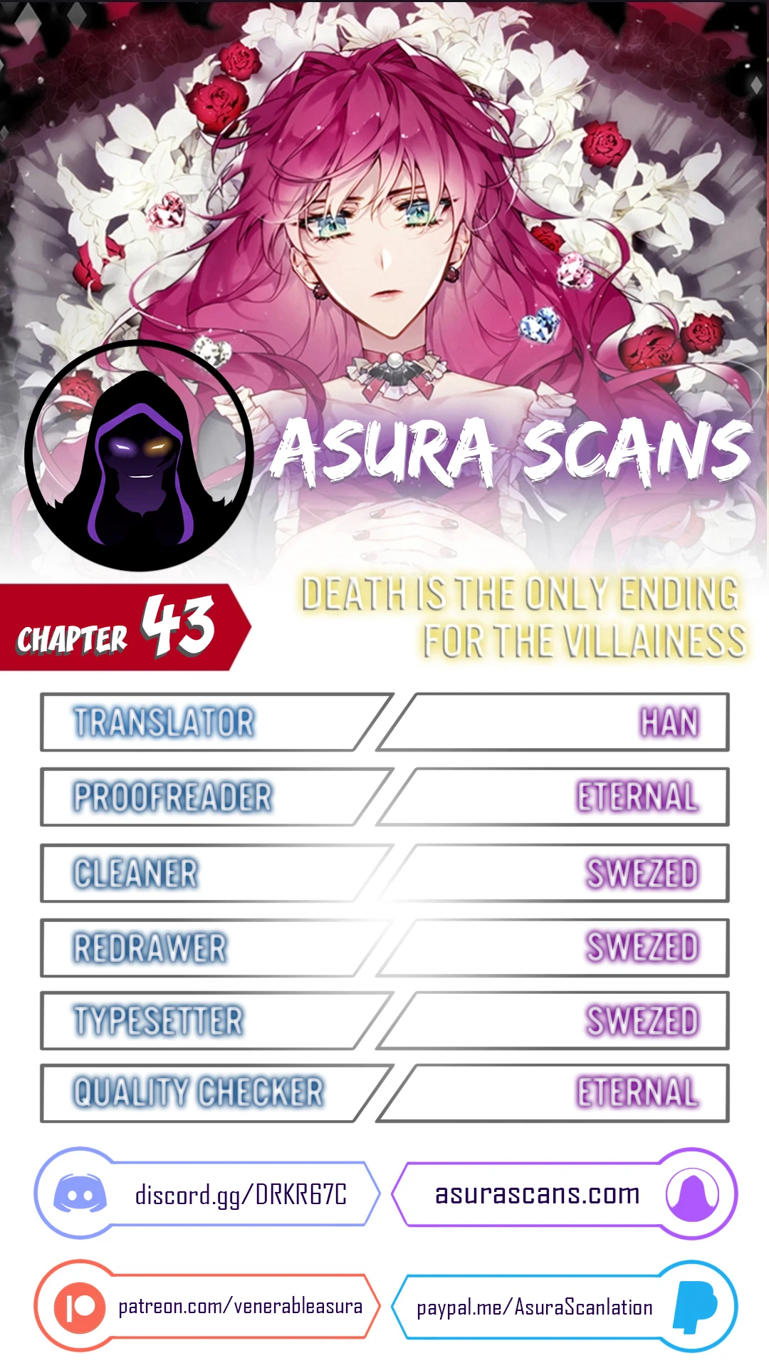 Death Is the Only Ending for the Villainess chapter 43 page 1