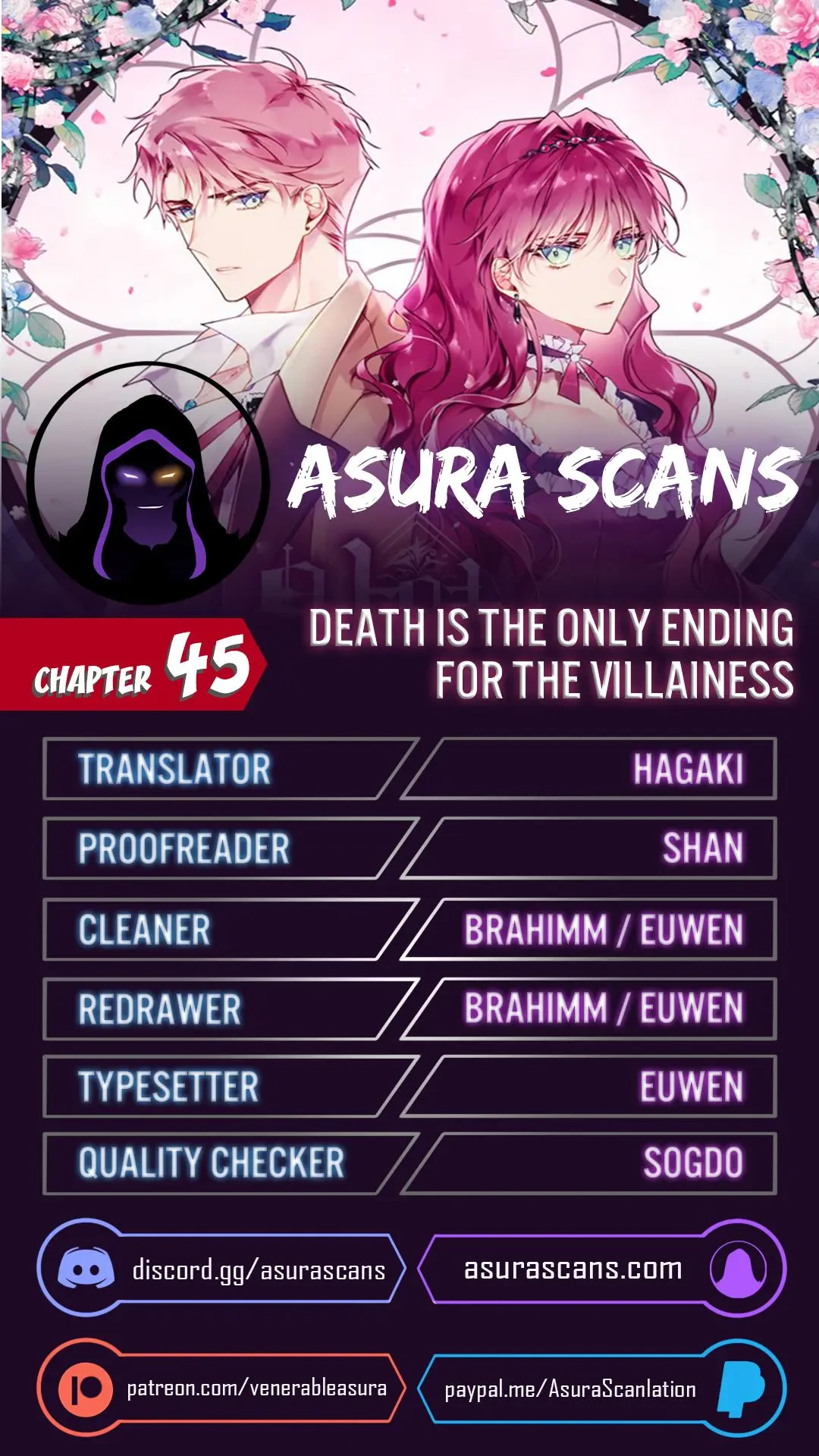 Death Is the Only Ending for the Villainess chapter 45 page 1