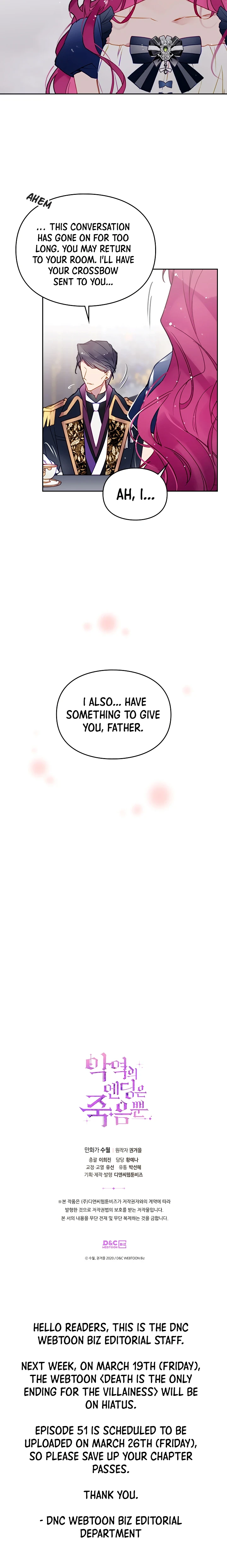 Death Is the Only Ending for the Villainess chapter 50 page 16