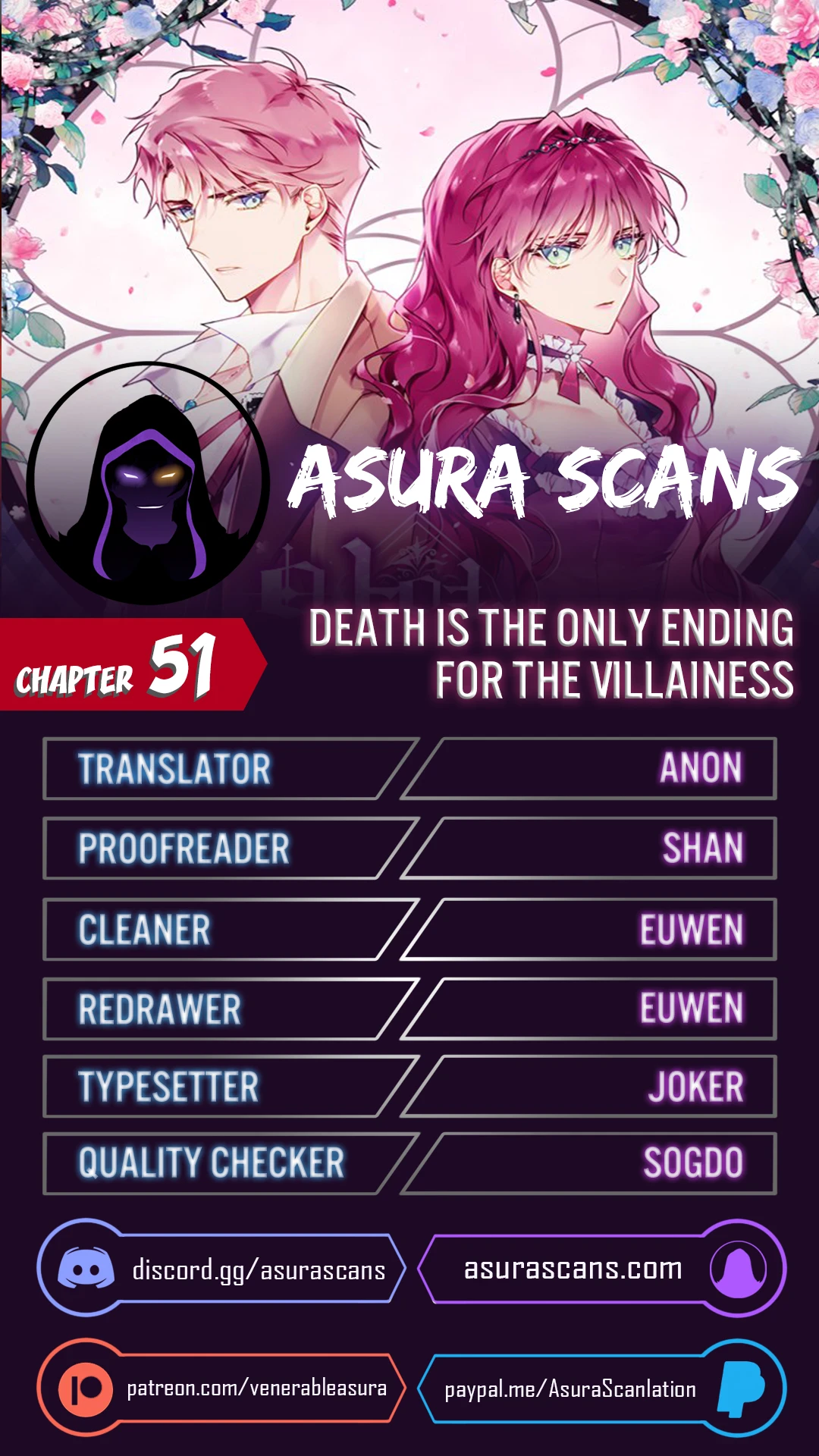 Death Is the Only Ending for the Villainess chapter 51 page 1