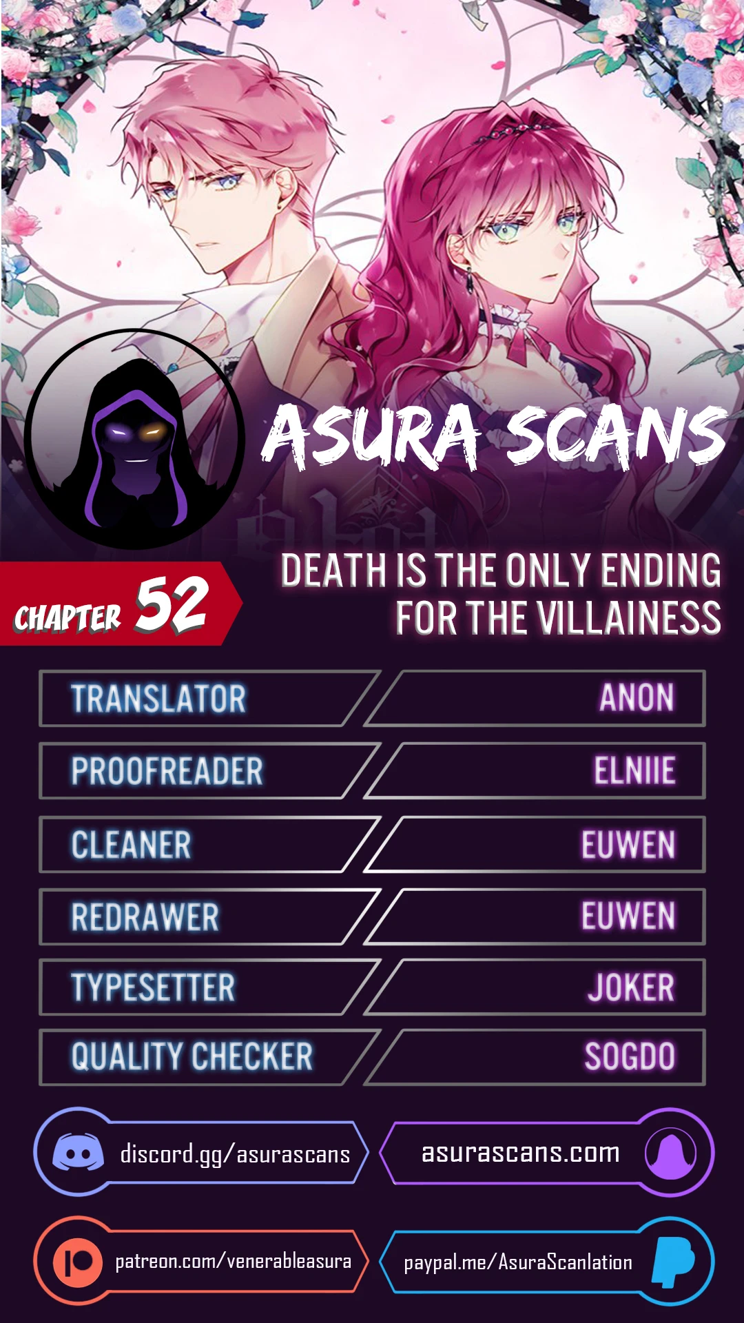 Death Is the Only Ending for the Villainess chapter 52 page 1
