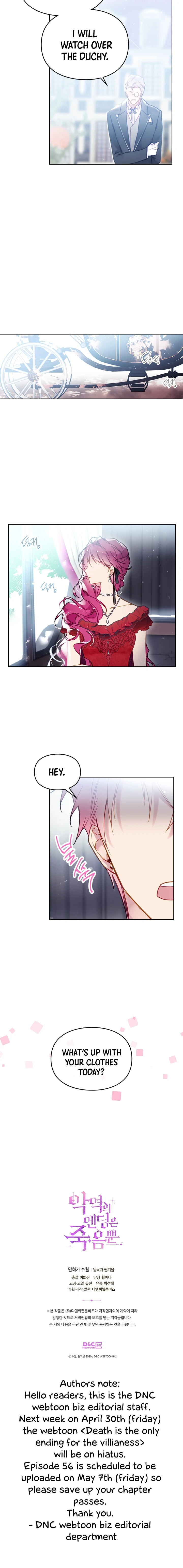 Death Is the Only Ending for the Villainess chapter 55 page 10