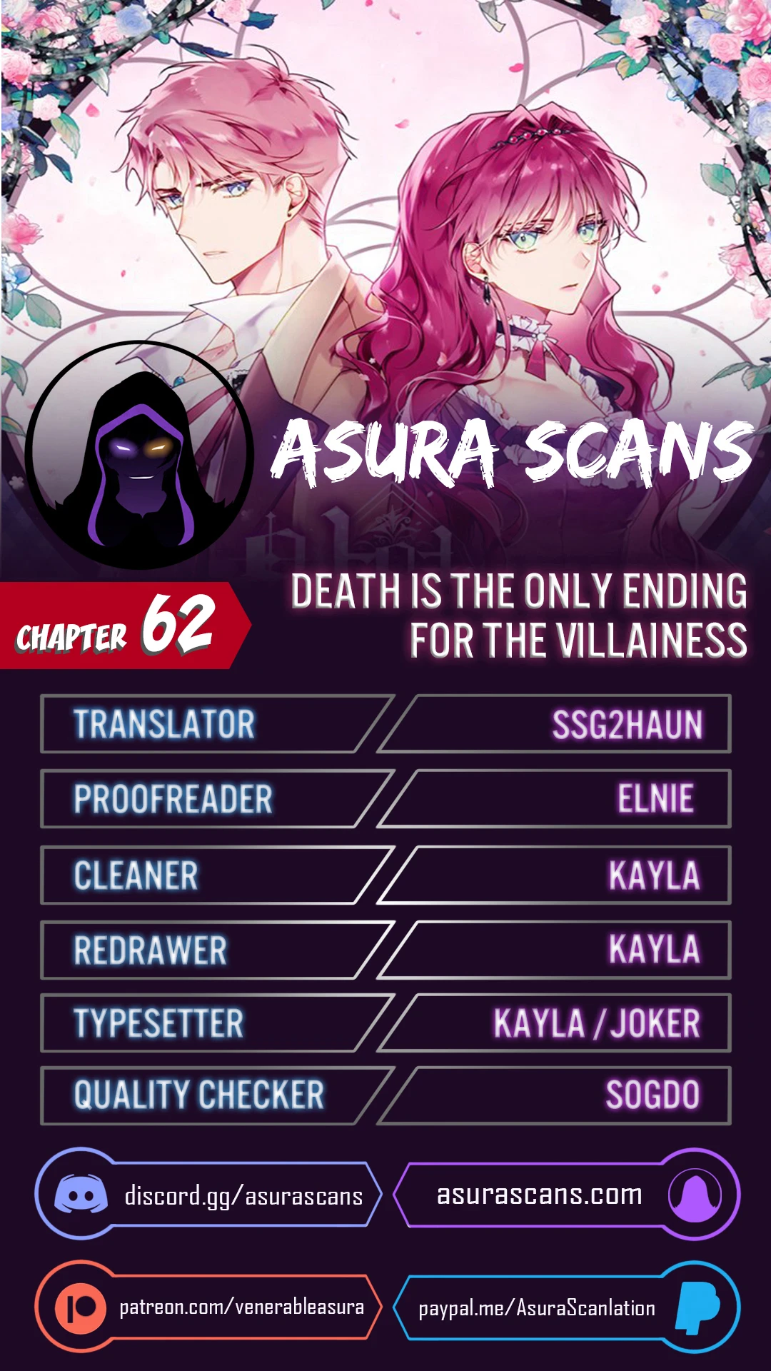 Death Is the Only Ending for the Villainess chapter 62 page 1