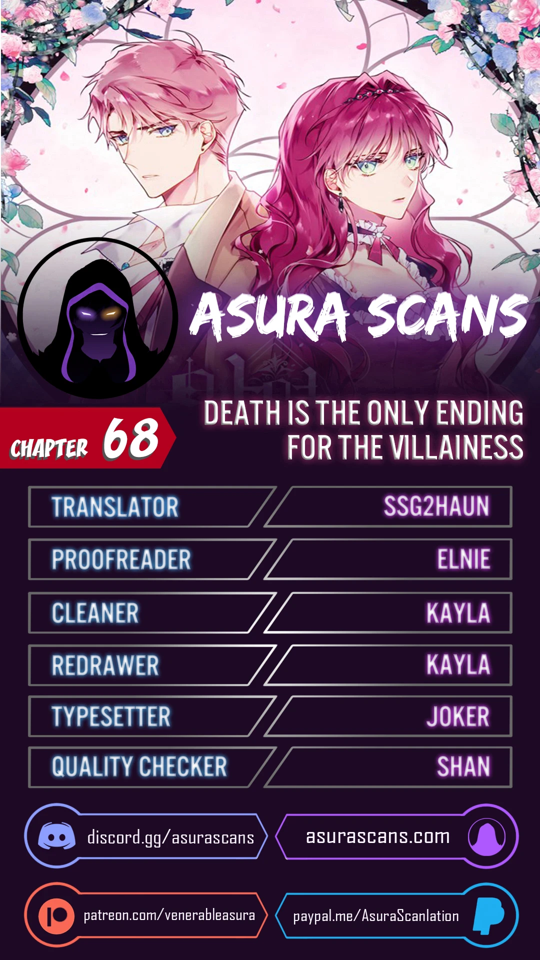 Death Is the Only Ending for the Villainess chapter 68 page 1