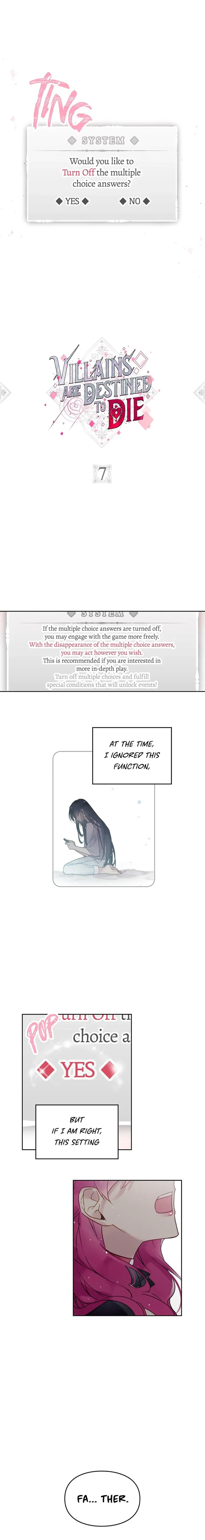 Death Is the Only Ending for the Villainess chapter 7 page 1