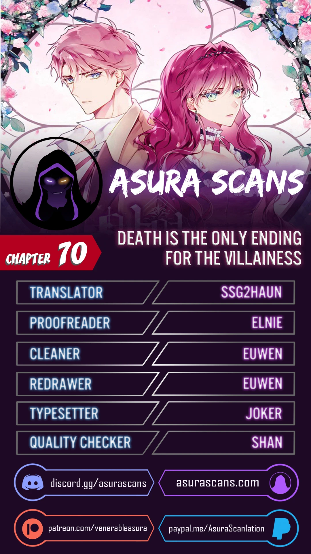 Death Is the Only Ending for the Villainess chapter 70 page 1