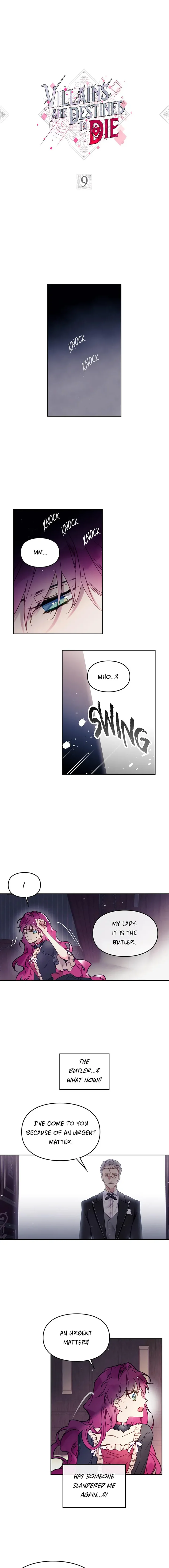 Death Is the Only Ending for the Villainess chapter 9 page 1