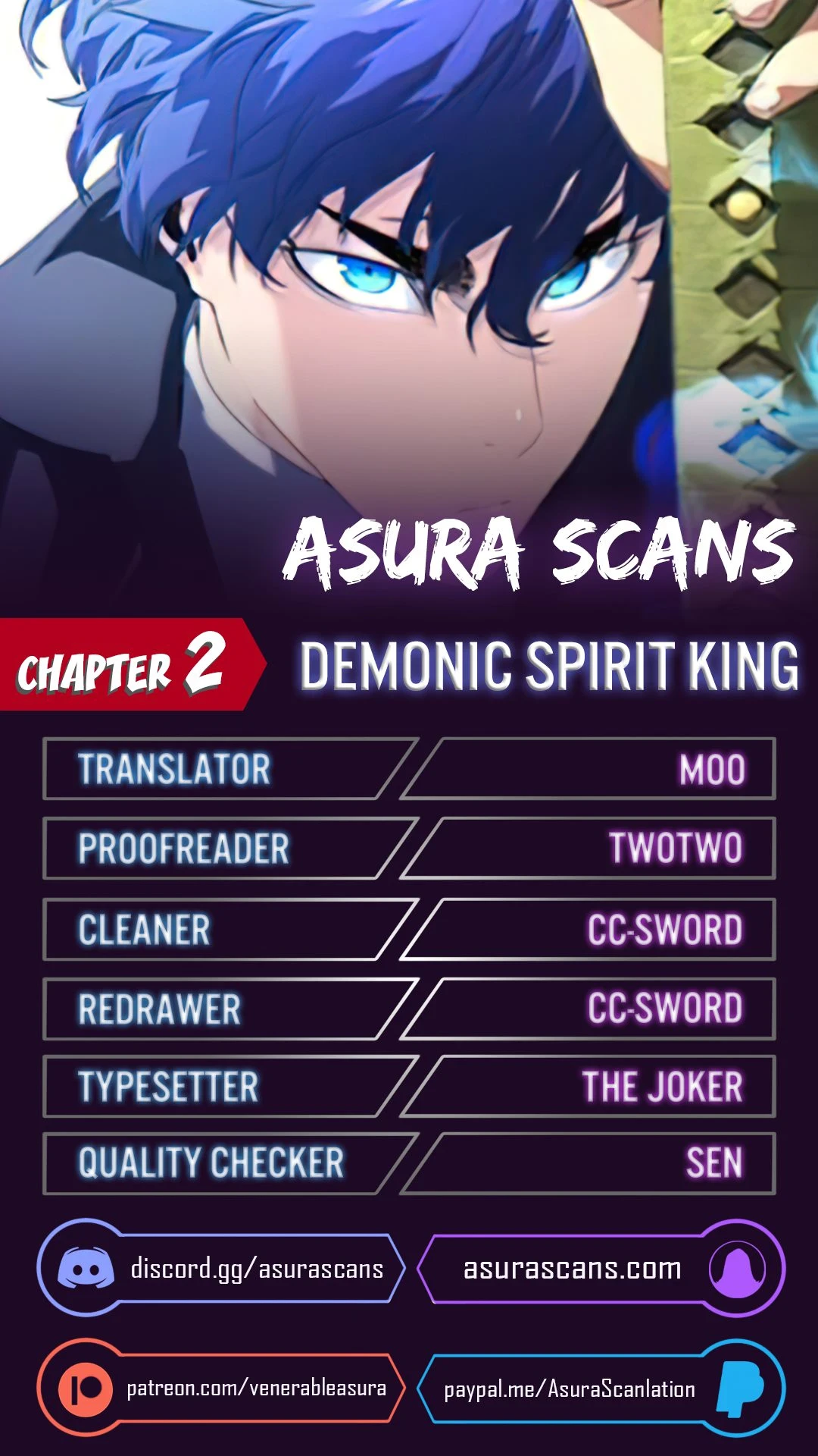 Demonic Spirit King chapter 2 page 1