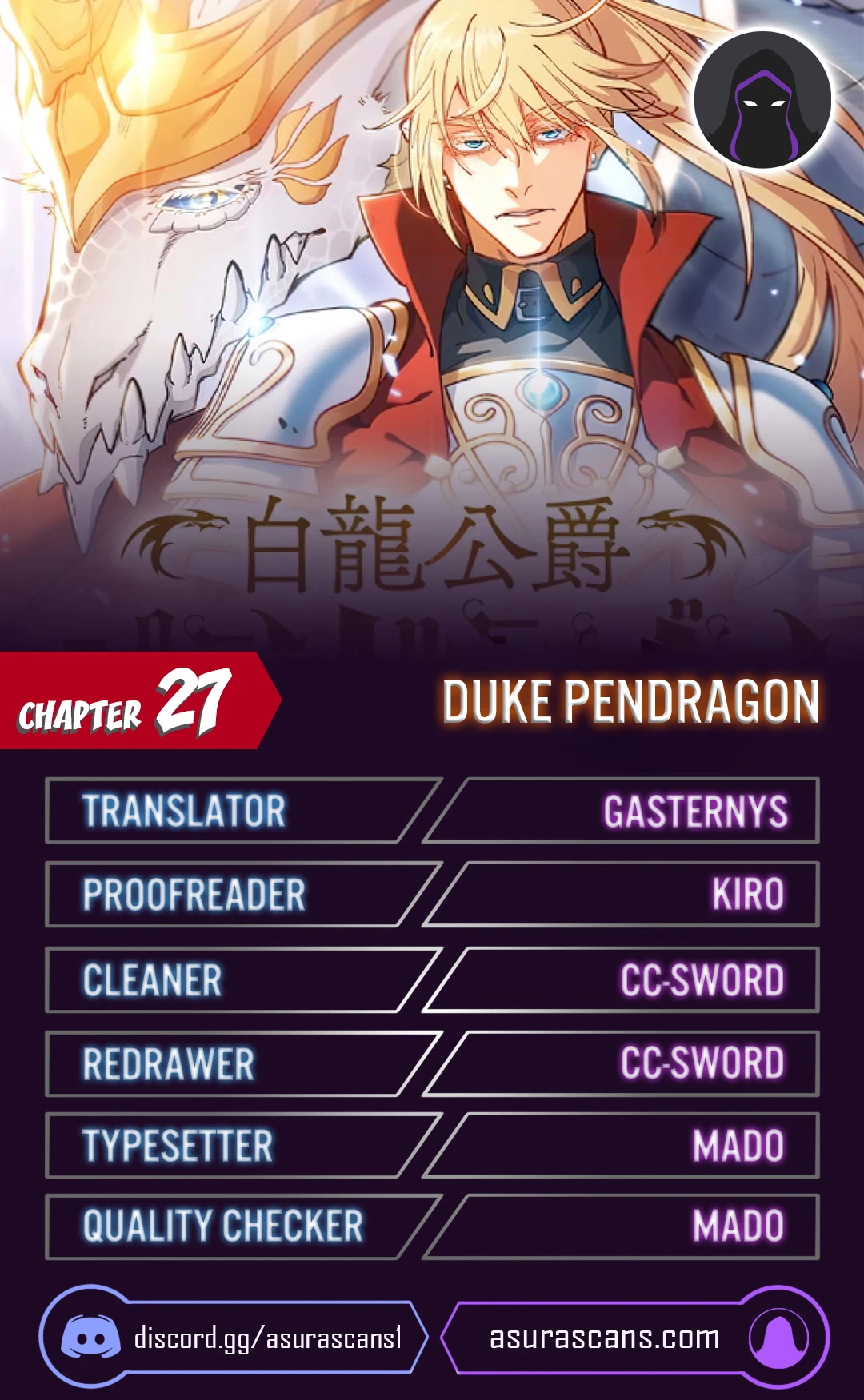 Duke Pendragon chapter 27 page 1