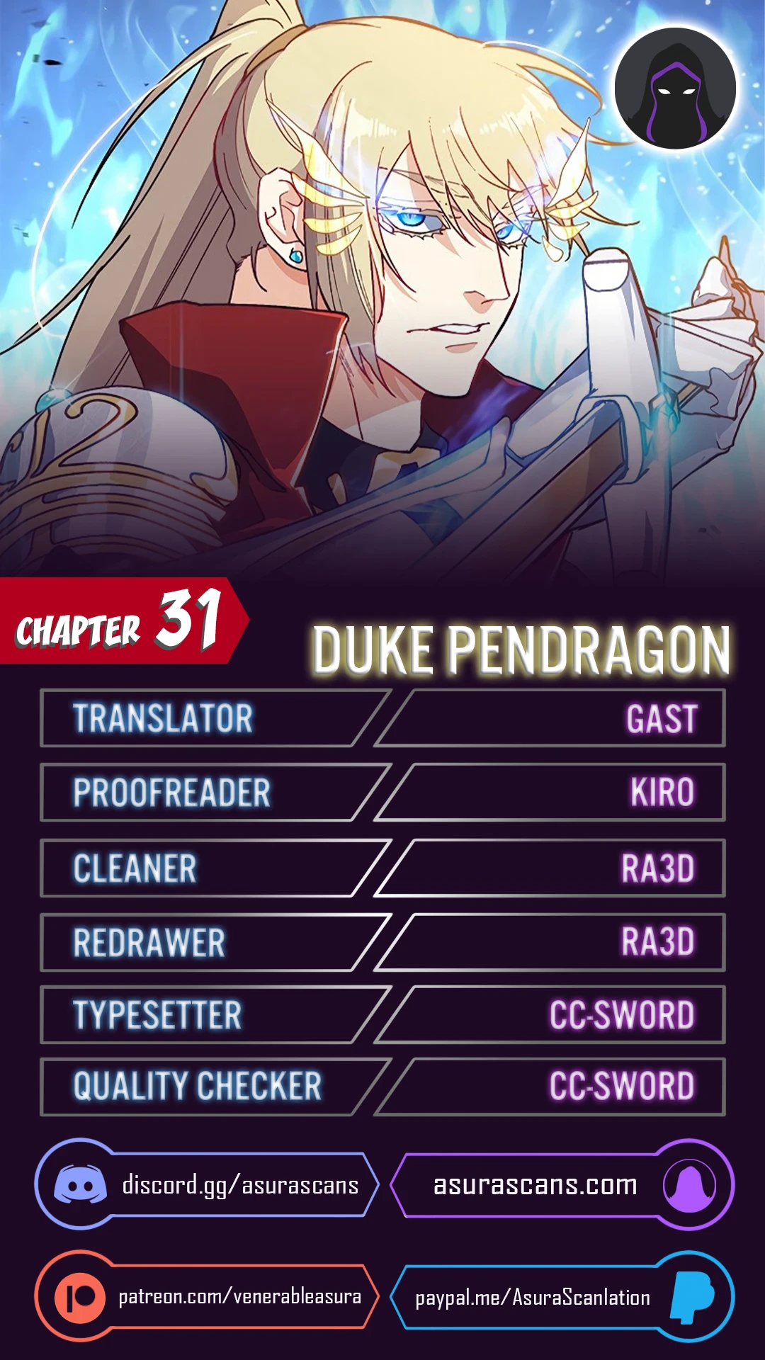 Duke Pendragon chapter 31 page 1