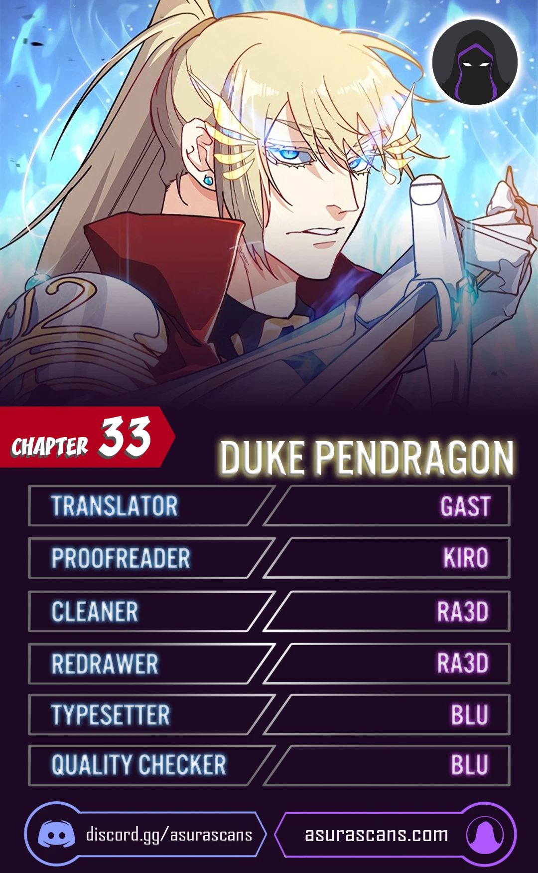 Duke Pendragon chapter 33 page 1
