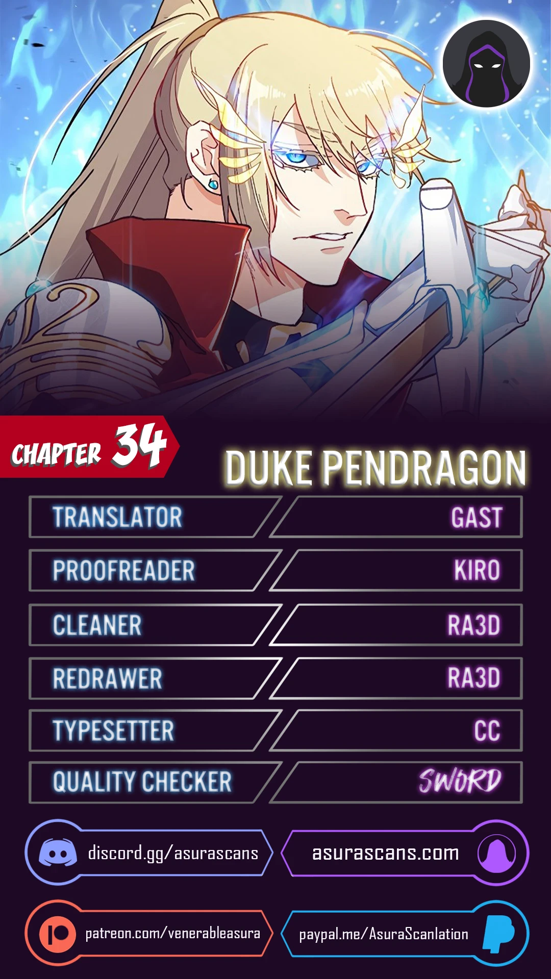 Duke Pendragon chapter 34 page 1