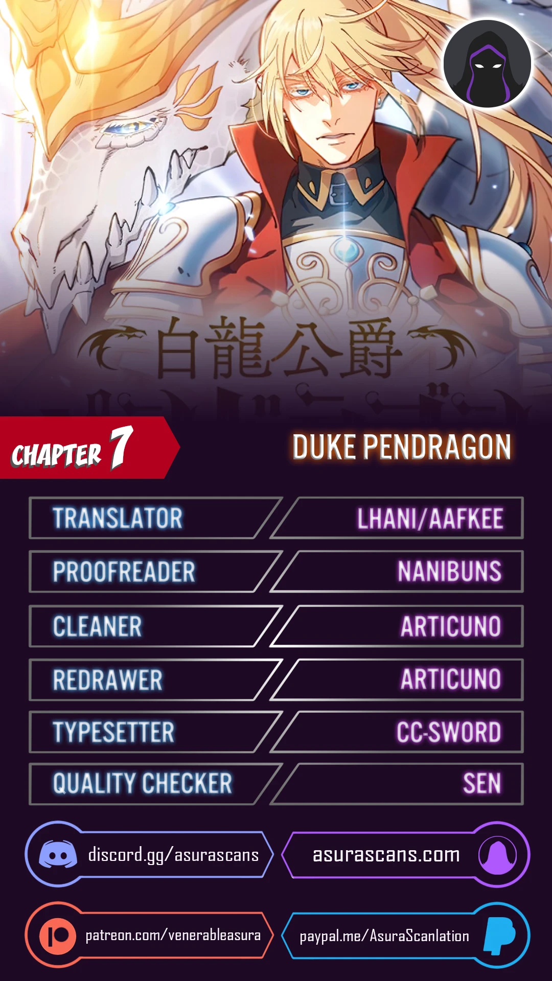 Duke Pendragon chapter 7 page 1