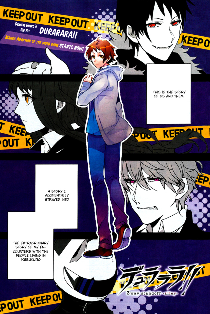 Durarara!! - 3 Way Standoff - Alley Chapter 1 page 3