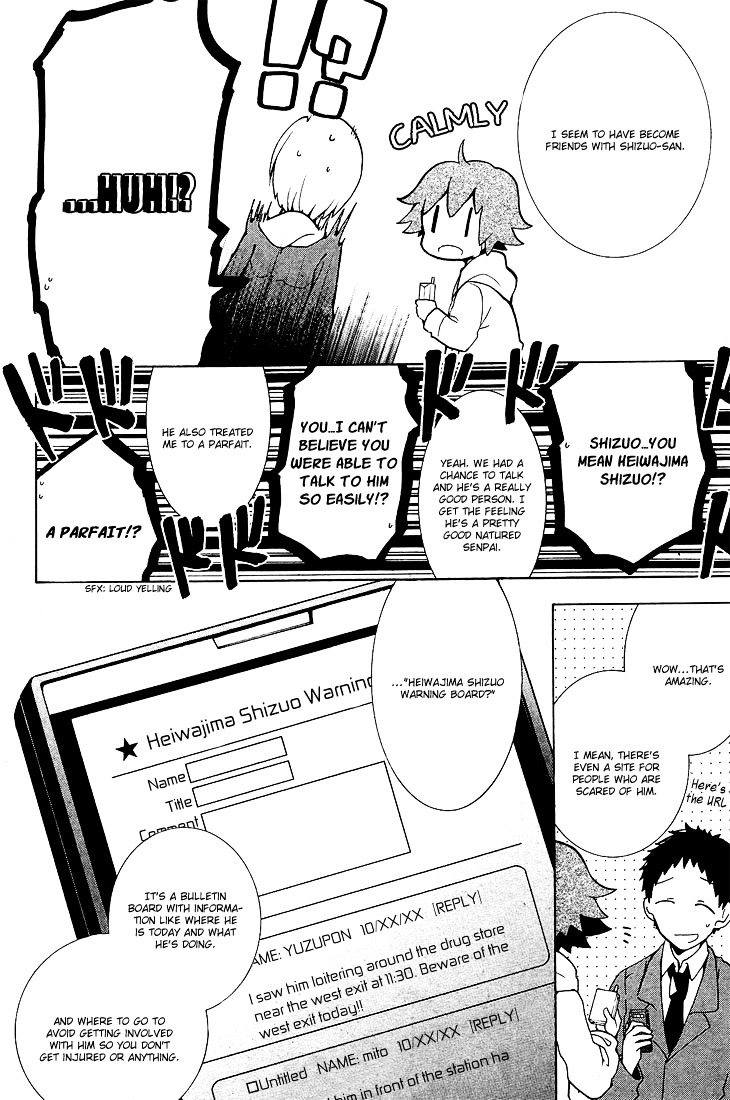 Durarara!! - 3 Way Standoff - Alley Chapter 8 page 6