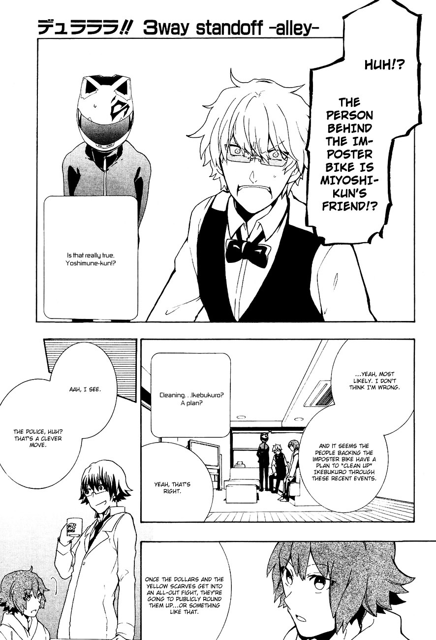 Durarara!! - 3 Way Standoff - Alley Chapter 10 page 3