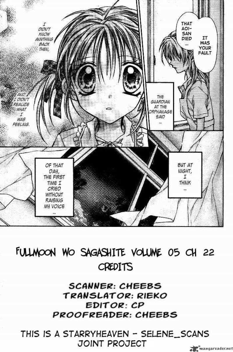 Full Moon wo Sagashite chapter 22 page 3