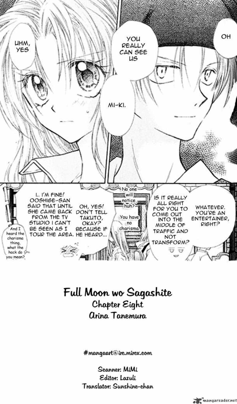 Full Moon wo Sagashite chapter 8 page 4