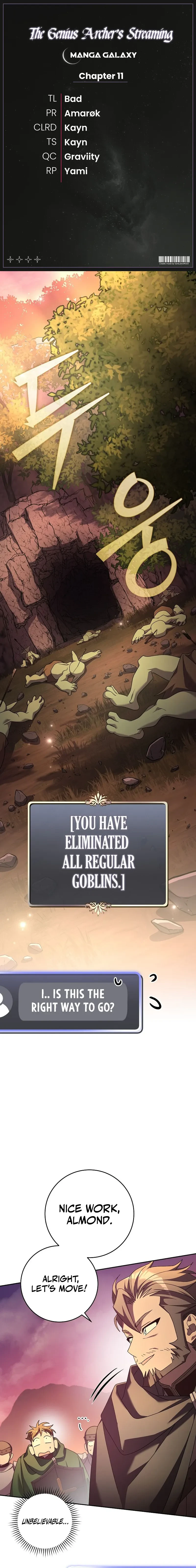 Genius Archer's Streaming chapter 11 page 1