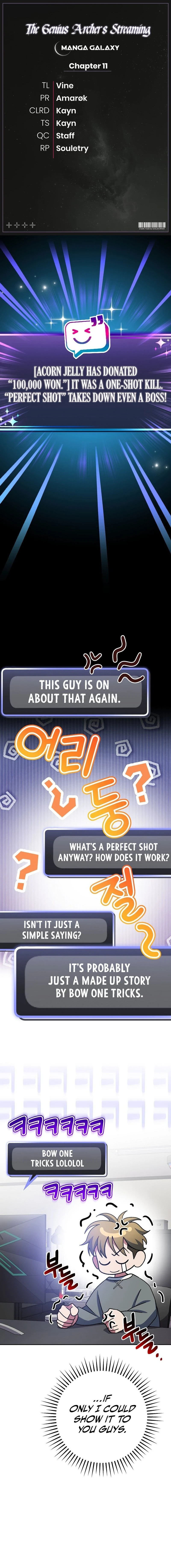 Genius Archer's Streaming chapter 9 page 1